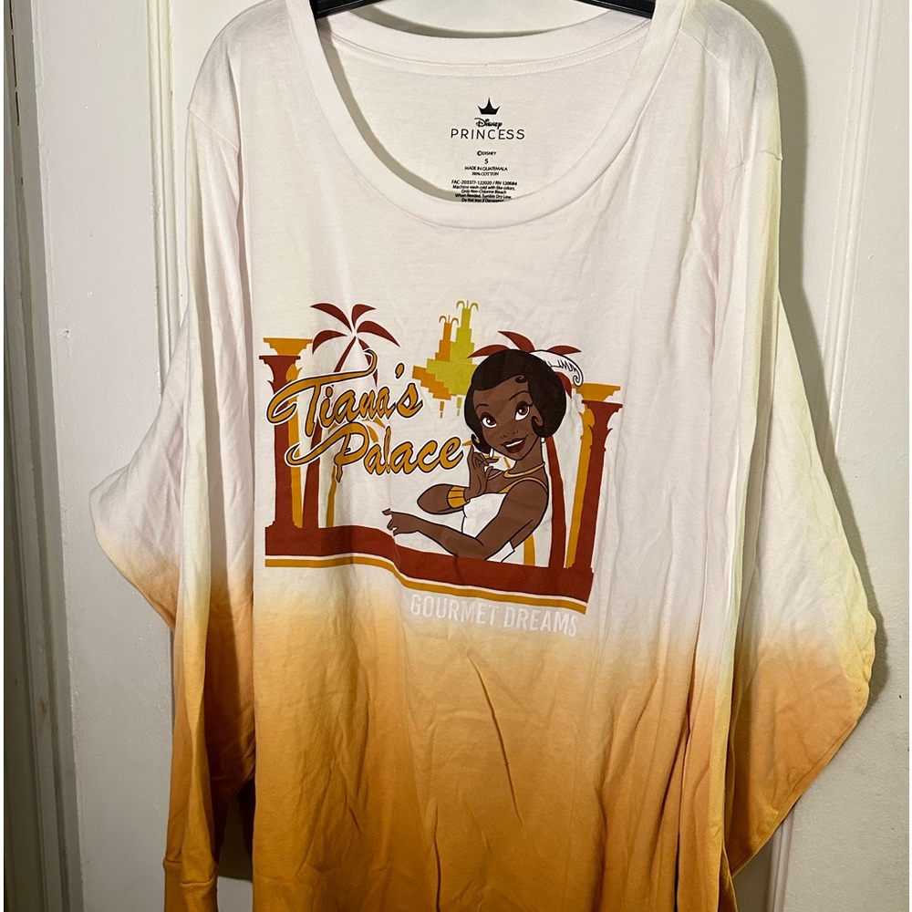 Ombré Princess Tiana Long-sleeve Shirt
